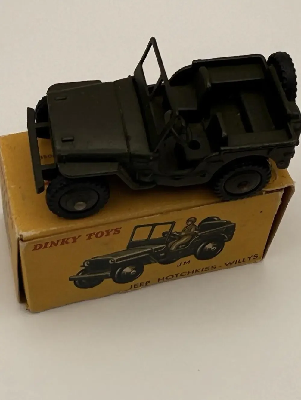 Dinky Toys 816 -‎ 80 BP Jeep Hotchkiss-Willys Military Diecast - Original Box